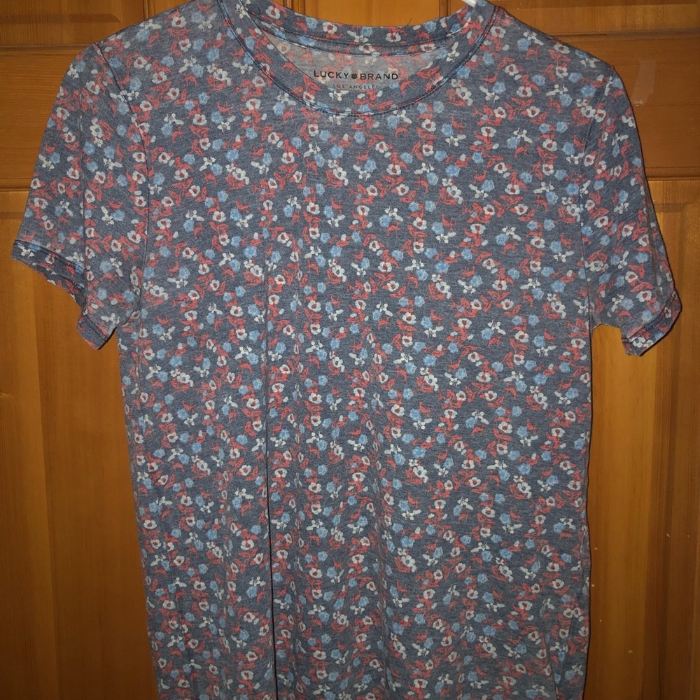 Lucky Brand Floral Tee